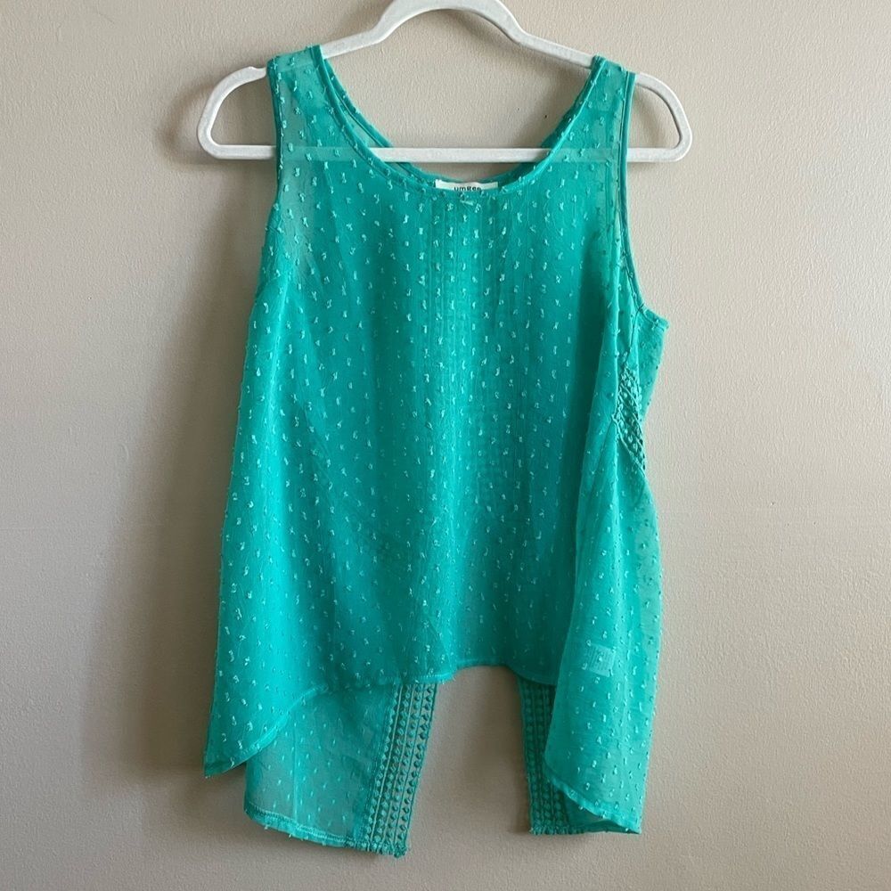 Umgee Green Sheer Tank